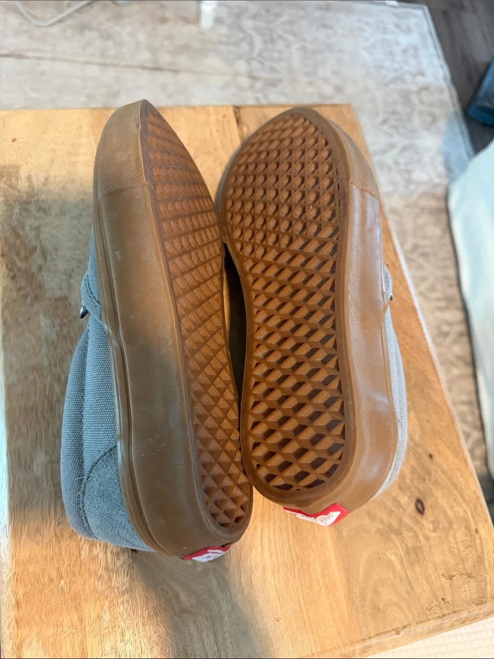 Vans suede slip
